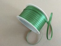 Stuha atlasov 3 mm - zelen tmav 080324