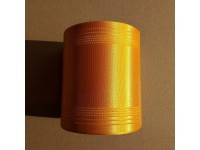 Stuha polyesterov s monofilem 100 mm - lut tmav 030211